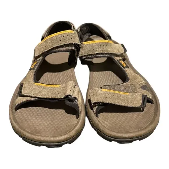 Teva Men's Katavi 2 Sport Comfort Suede Adjustable Sport Sandals Size 11 1019192 - Picture 4 of 10